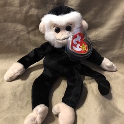 Beanie Baby Mooch Monkey