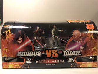 Star Wars Revenge of the Sith Battle Arena Sidious VS Mace
