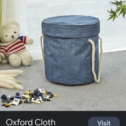 Oxford Cloth Building Block Storage Bag Large-Capacity Two-In-One Toy Pad Outdoor Baby Toy Storage Bucket
