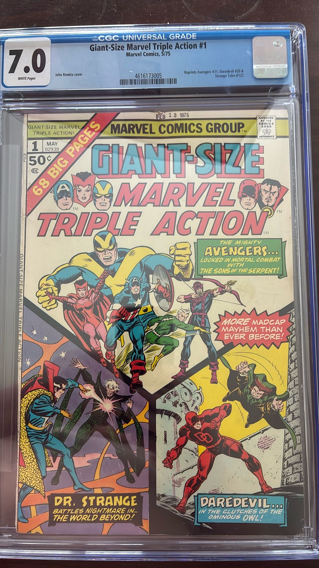 Marvel Giant Size Triple Action #1