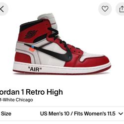 AIR Jordan 1 Chicago Off White 