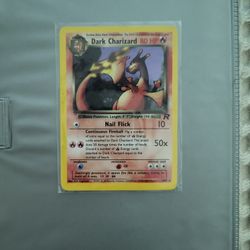 Dark Charizard R. Holographic. 4/82. Pokemon