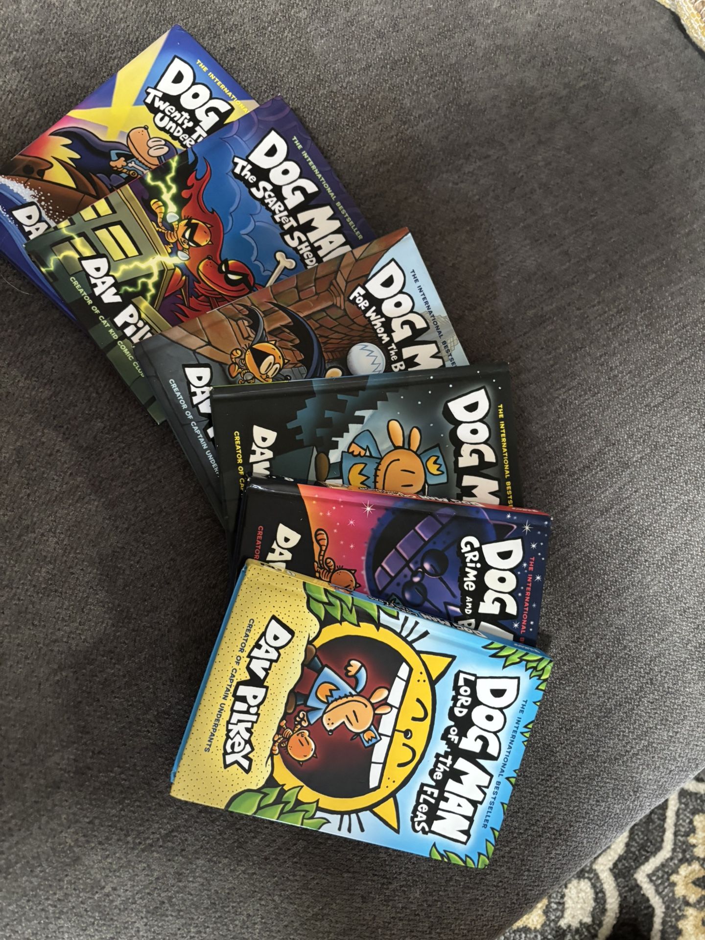 Dog Man Books 📚 6 Books Basically New