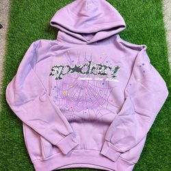Purple spider hoodie