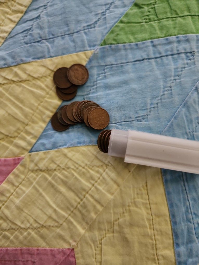 Rolls Of Wheat Pennies