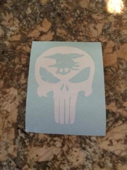 Punisher vinyl decal