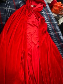 Red Suede Cloak