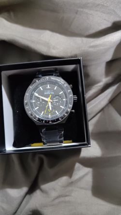 Invicta Chronograph Watch with Tachymeter Bezel