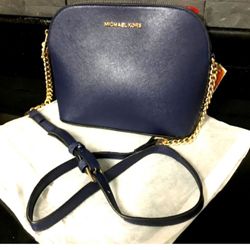 NWT Michael Kors Crossbody Bag - Navy