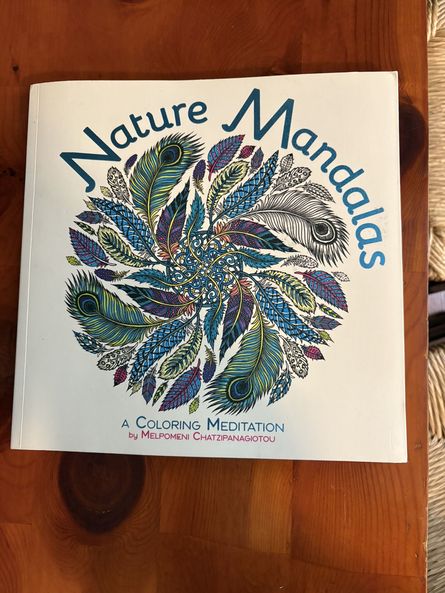 Nature Mandalas: A Coloring Meditation by Melpomeni Chatzipanagiotou
