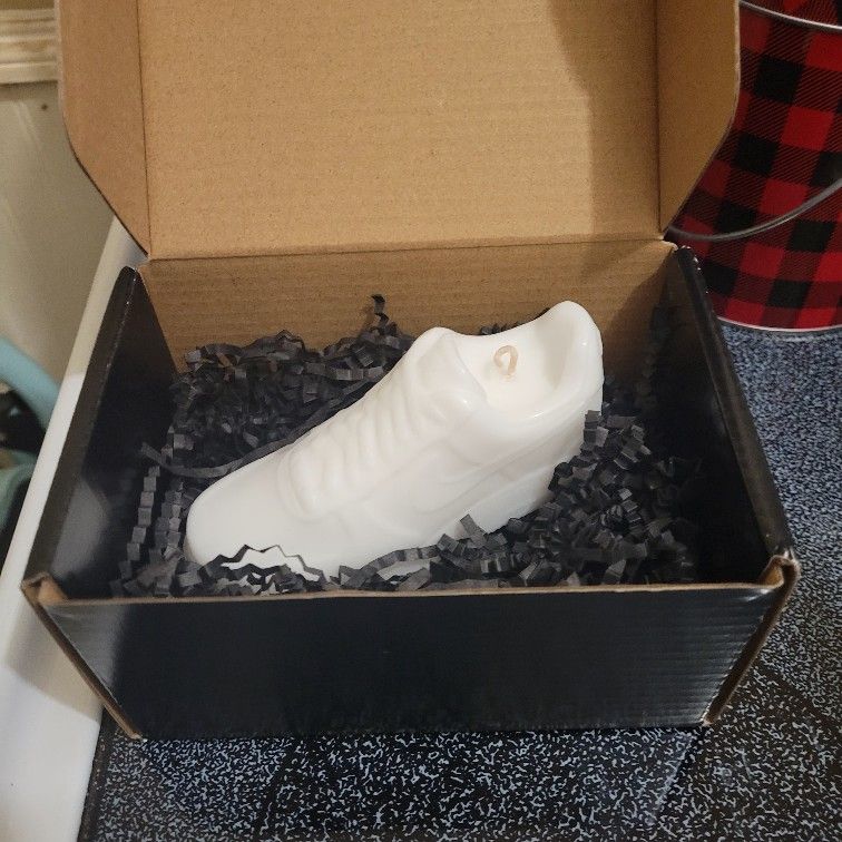 AF1 Luxury Candle White (customizable)