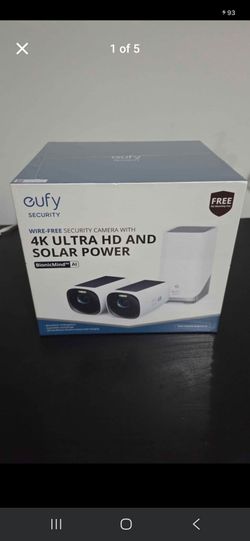 Eufy S3 Pro, 4k solar powered