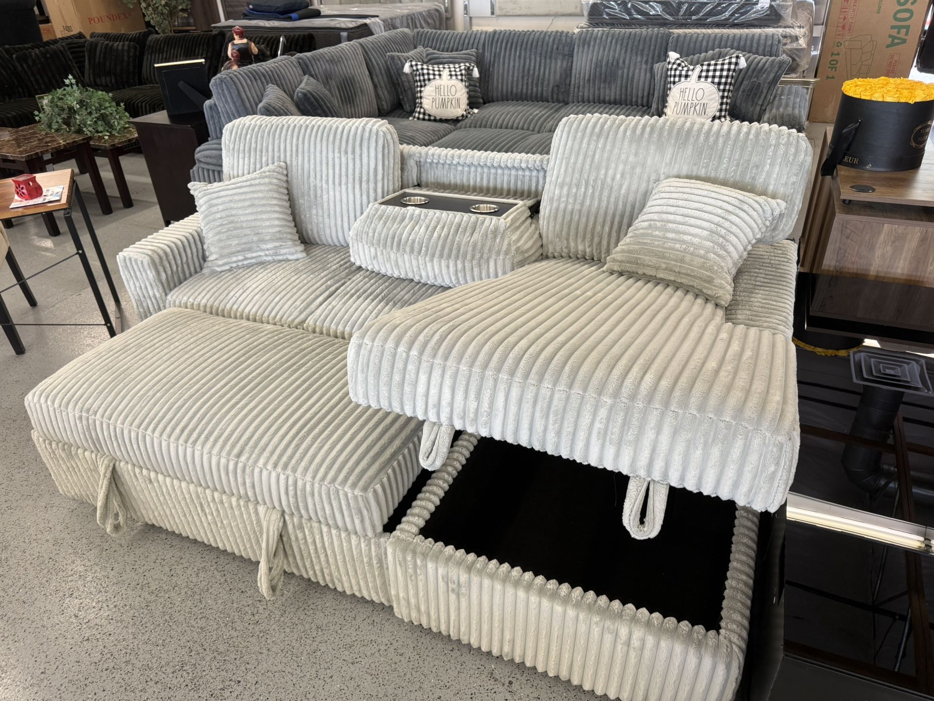 Furniture Sectional Chair Recliner Couch Tv Stand Coffee Table