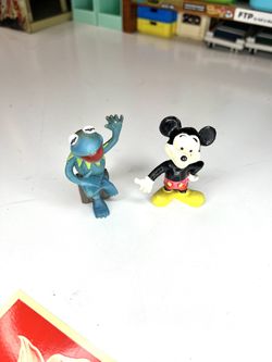 Vintage Kermit & Mickey Mouse