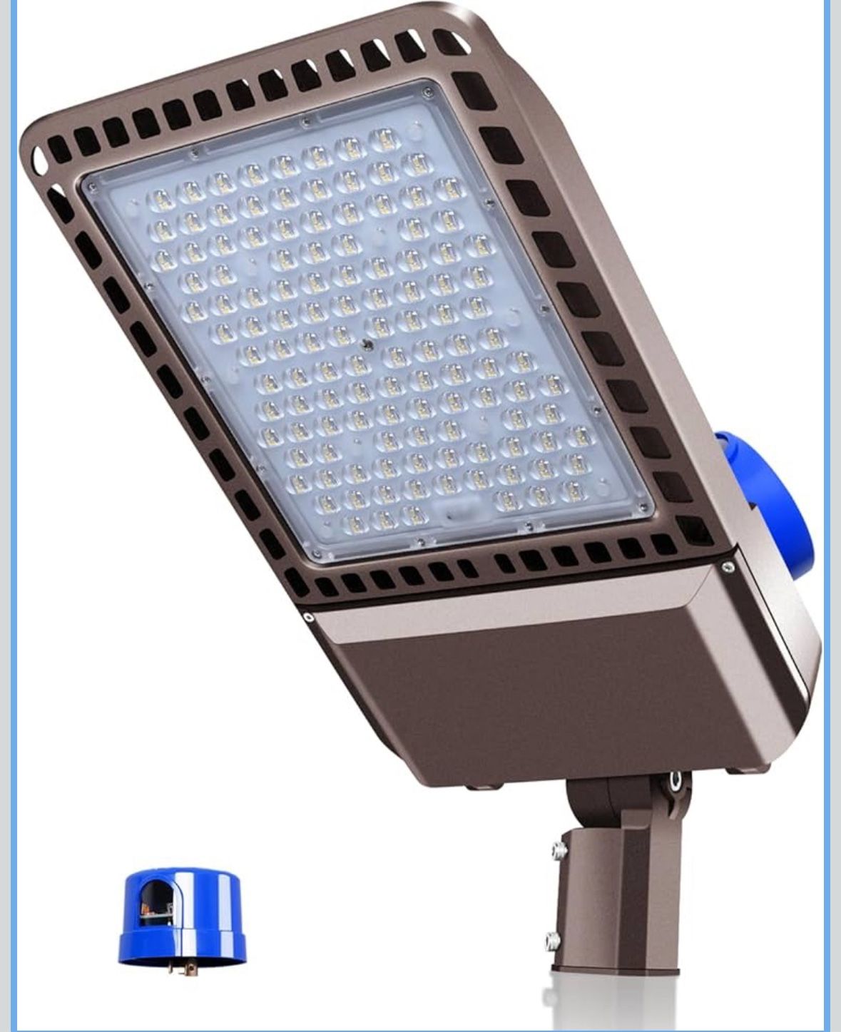 45000LM LED Parking Lot Light 300W 150LM/W led Shoebox Dusk to Dawn Outdoor Flood Lights