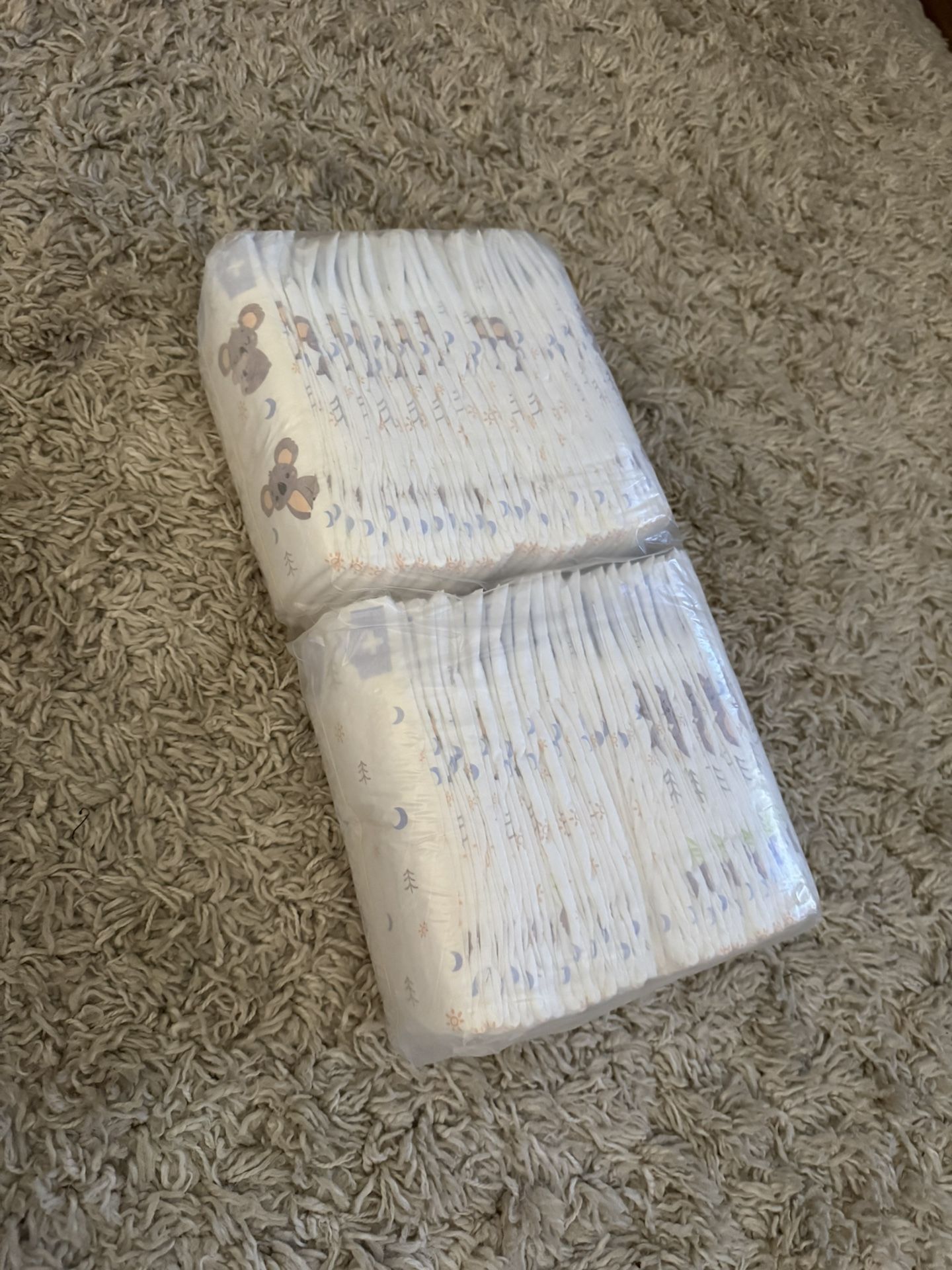 1 Pack Size 2 Diapers