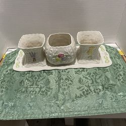 Belleek 2006 Candle Holders