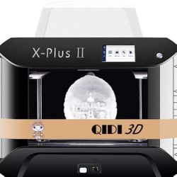 R QIDI TECHNOLOGY X-PlusⅡ 3D Printer, New Upgrade Intelligent Industrial Grade 3D Printers,Large Print Size,Printing with Nylon, Carbon Fiber, PC,High