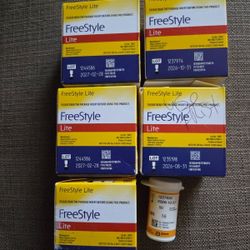 Freestyle Lite Diabetic Test Strips