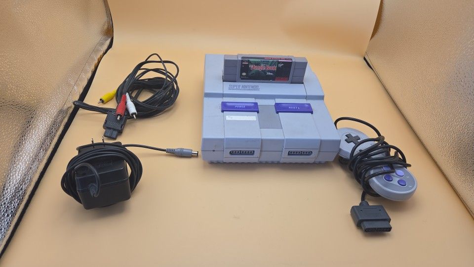 Super Nintendo Tested Working With One Game