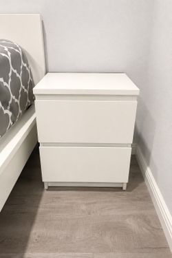 IKEA Nightstand - White