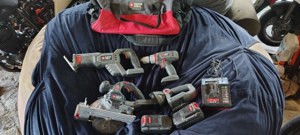 18v Porter Cable Tool Set