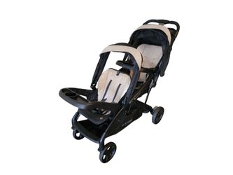 Baby Trend Sit 'N' Stand Double 2.0 Plus Infant Car Seat-Modern KHAKI
