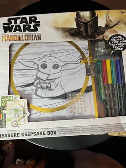 Star Wars "The Child" Keepsake Box with Stationery in Box