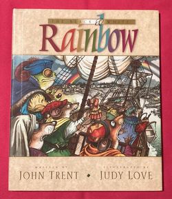 HC book The Black & White Rainbow by John Trent 1999 Christian children’s story
