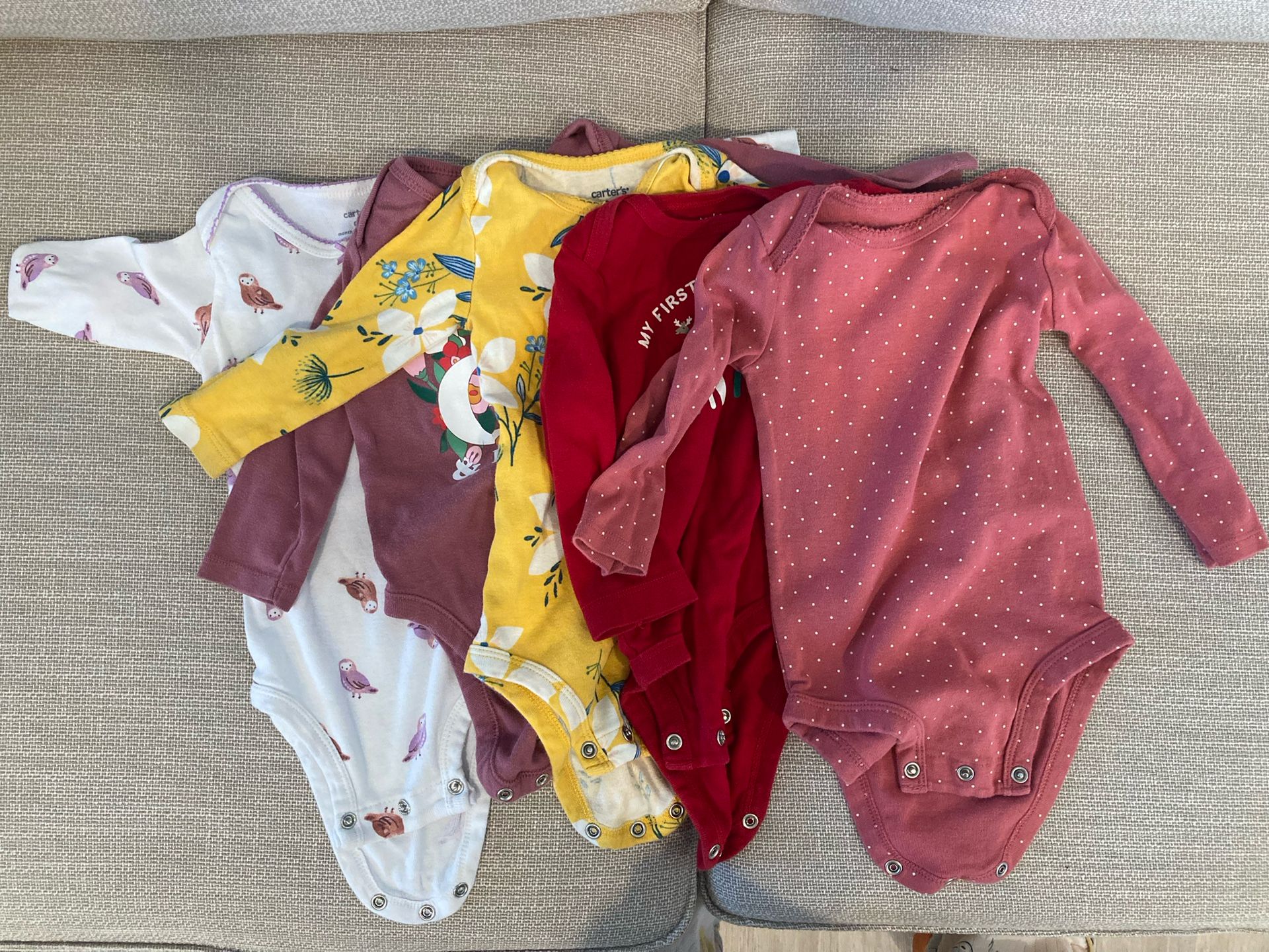 9pcs Mixed Baby Clothes Bundle For 9 Month