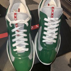 Green Prada Size 10