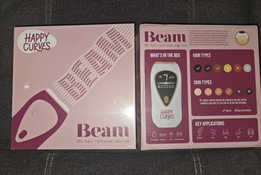 Happy Curves IPL Hair Removal Device