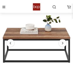 BCP COFFEE TABLE NEW IN BOX 