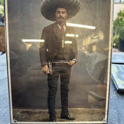 For Sale General Emiliano Zapata Wall Plaque