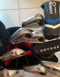 Left hand Idea irons