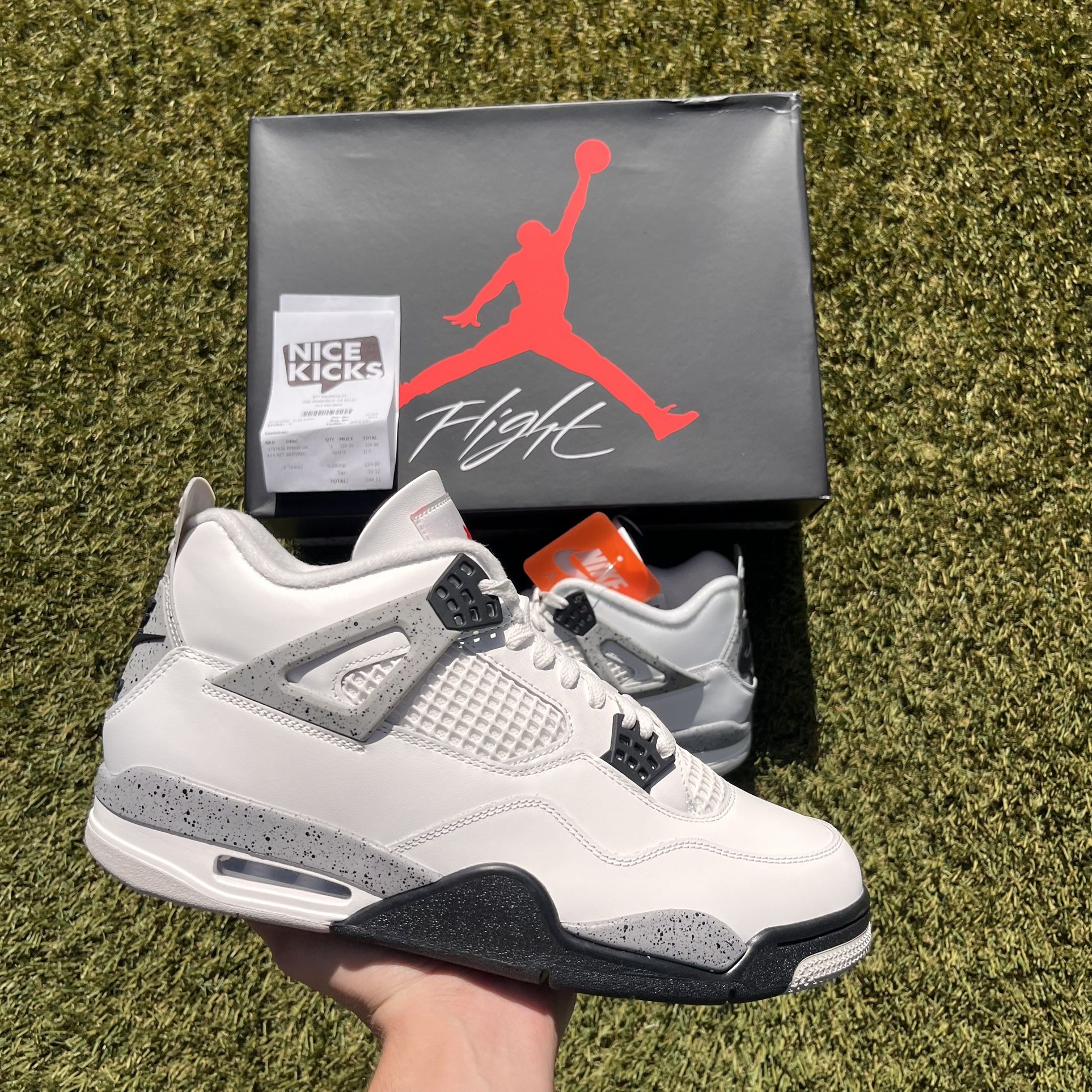 Jordan 4 White Cement (2025)