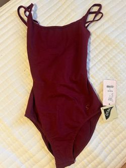 NEW Sansha Burgundy Leotard- Size 3