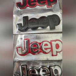 Jeep LED Grille Badge All Others Seen Sold Separately SHIPPING AVAILABLE 