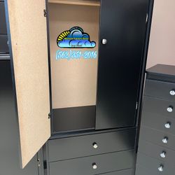Tall Closet Wardrobe With No Mirror Cajonera Ropero Armoire Nuevo 