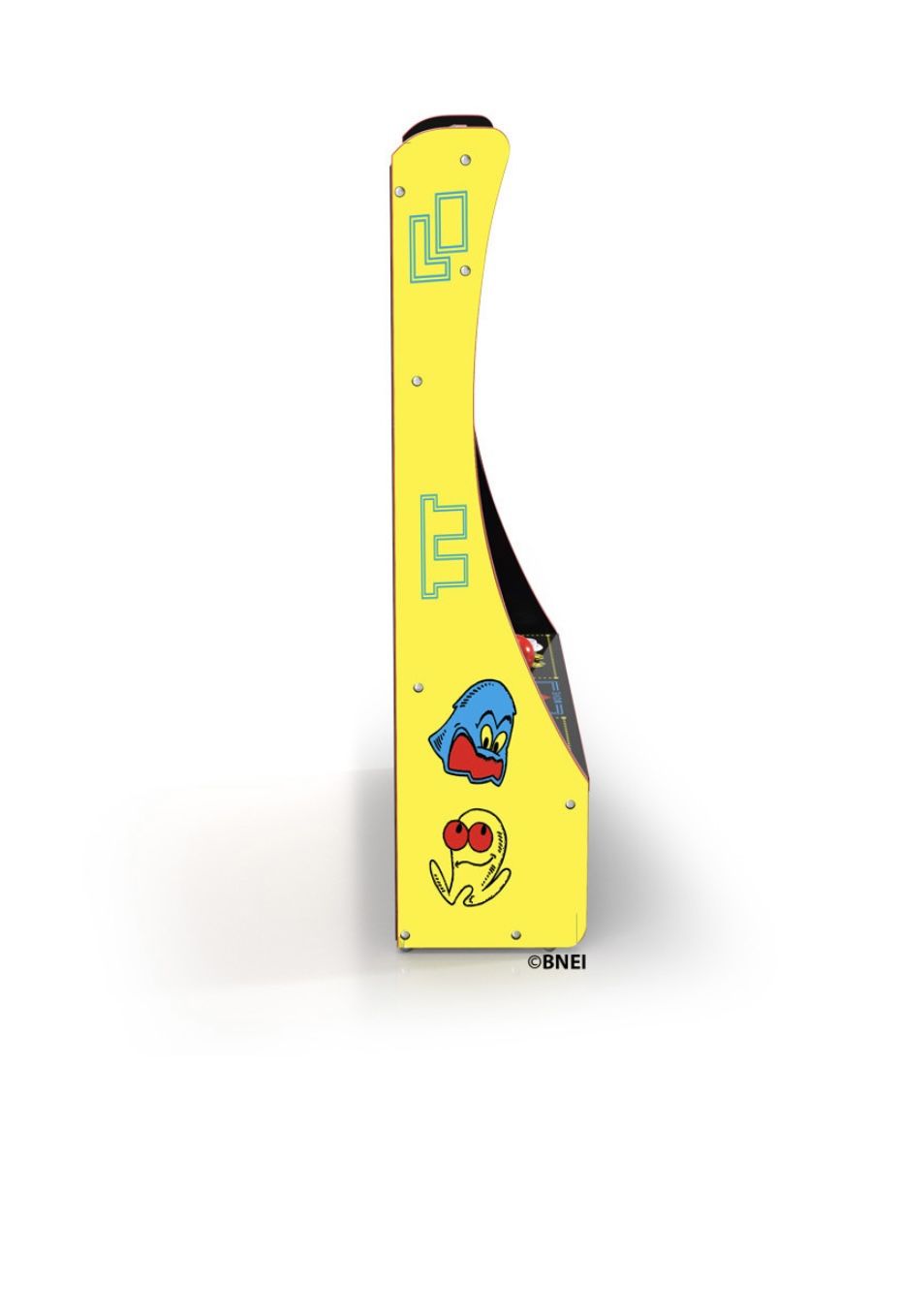 ARCADE1UP PARTY-CADE 8-IN-1 NAMCO PAC-MAN - YELLOW - 8223 for Sale