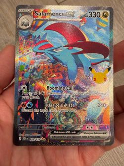 Salamence ex Pokémon Card 156/128 SIR