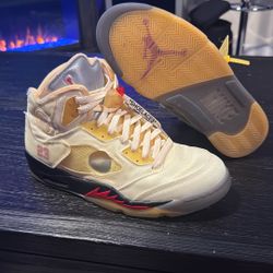 Jordan 5 Off White “Sail”