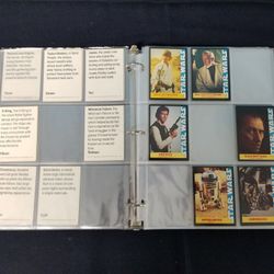 81 Card Collection From 77 Star Wars Wonder Bread Cards partial Sets Nice Condition 