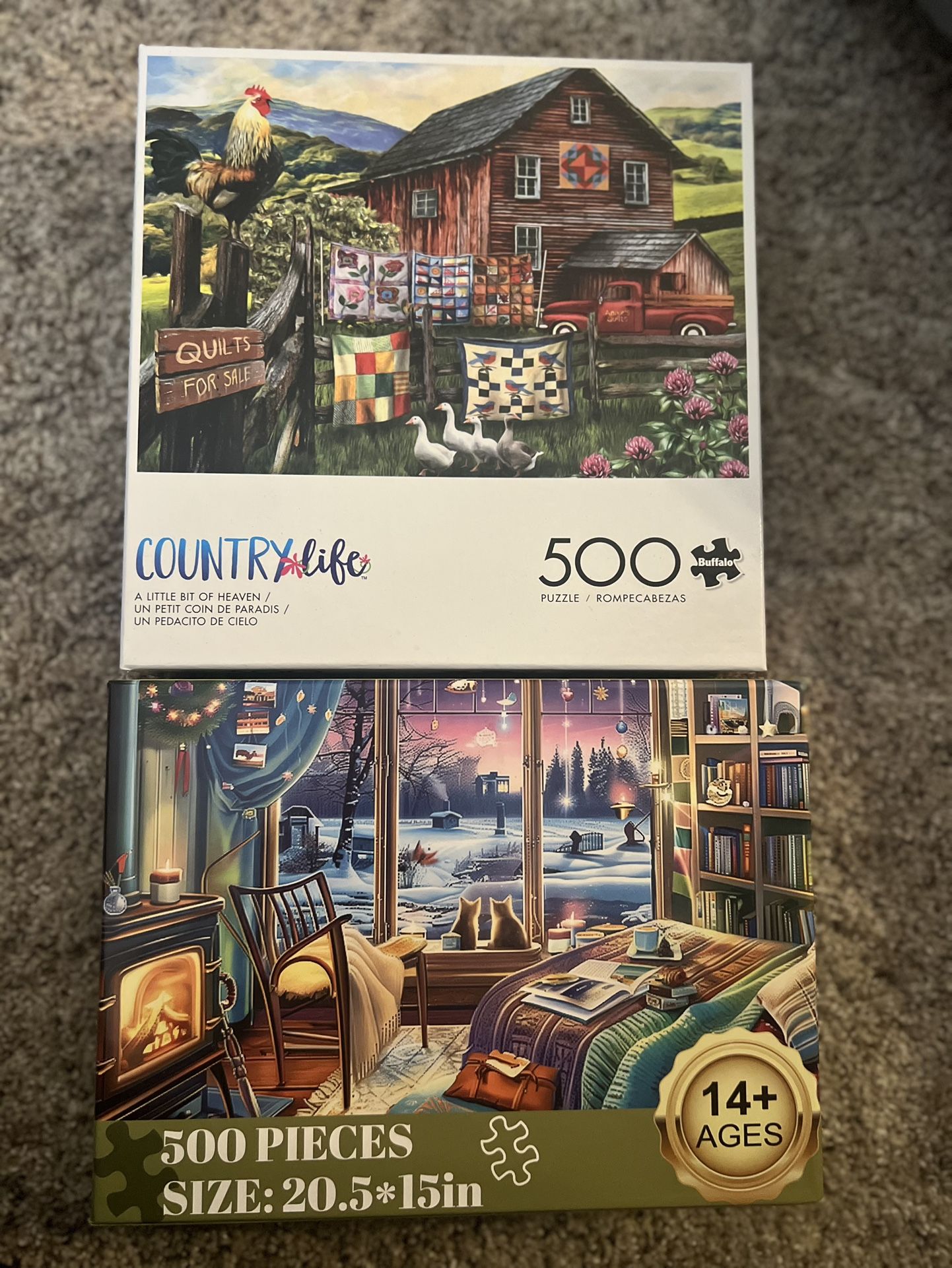 Puzzles, 500 Pieces