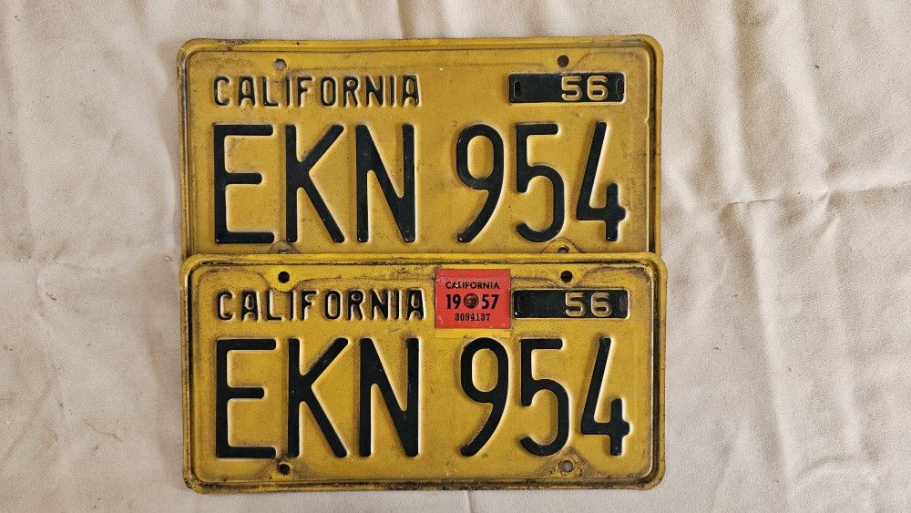 California Plates
