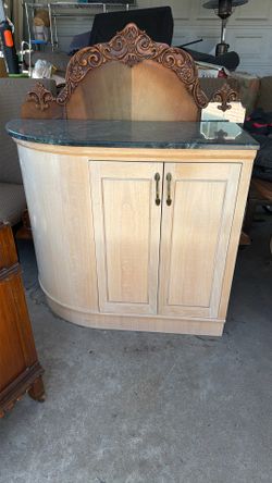 Cabinet With Granite Countertop Small