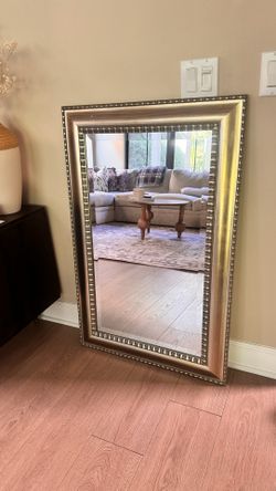 Gold Accent Mirror