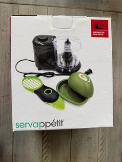 Guacamole and salsa preparation set