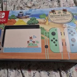 Animal Crossing New Horizons special edition with game.