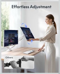 FlexiSpot Dual Monitor Arm MA1B-D/MA1W-D